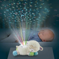 Lampada Proiettore Vtech Baby Starry Night 3 in 1 Bianco