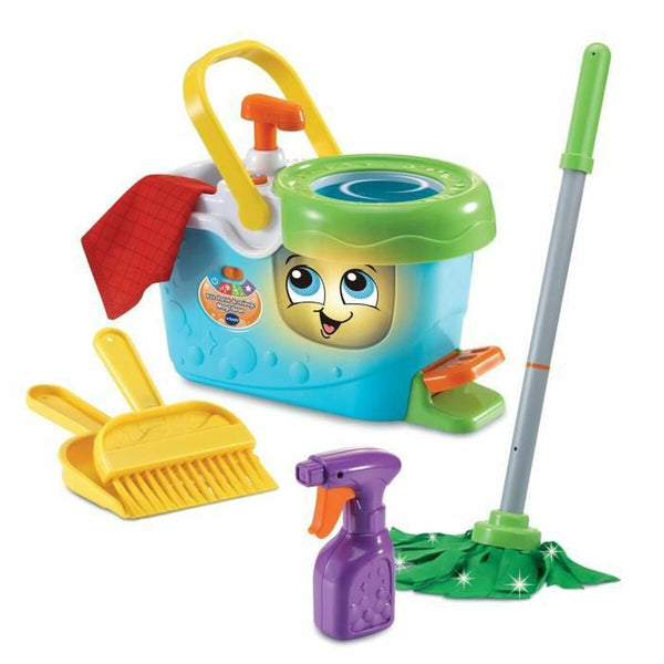 Reinigungs- und Aufbewahrungskit Vtech Little Magi'clean Cleaning Trolley Spielzeug