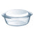 Casserole with lid Pyrex Essentials Transparent Glass