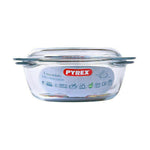 Ponev s pokrovom Pyrex Essentials Prozorno Steklo 2,1 L