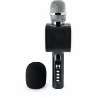 Karaoke Microphone BigBen Party PARTYBTMIC2BK Black