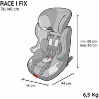 Siège de Voiture Nania RACE Rouge ISOFIX