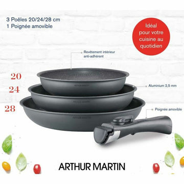 Batterie de Cuisine Arthur Martin  