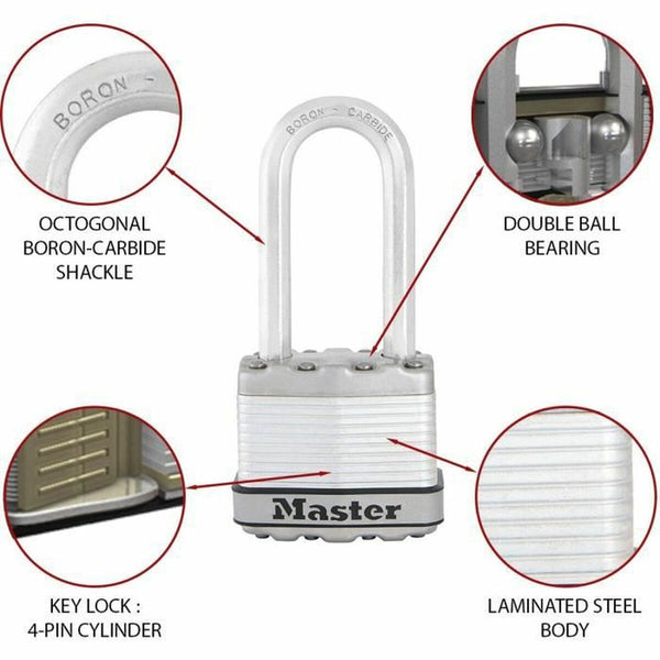 Verrouillage des clés Master Lock 45 mm