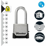 Serrure à combinaison Master Lock M176EURDLH 56 mm Acier