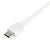 USB A to USB C Cable Startech RUSB2AC1MW           White