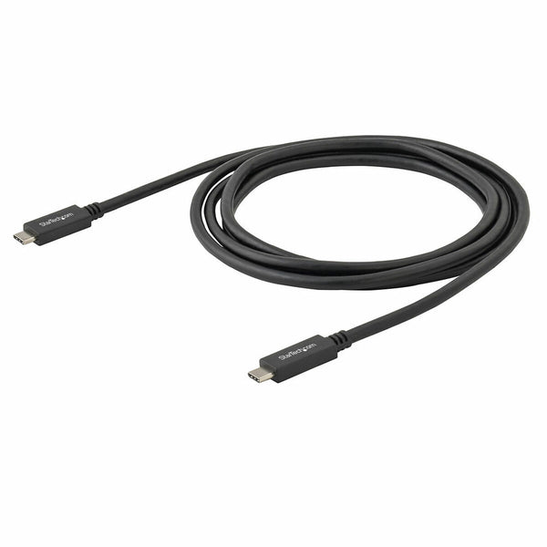 Kabel USB C Startech USB315CC2M           (2 m) Črna