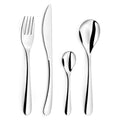 Cutlery set Amefa Nymphea Metal Steel Stainless steel 24 Pieces