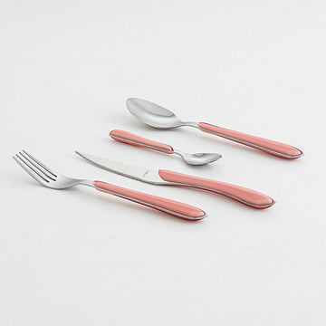 Cutlery Amefa Eclat Pink Metal (24 pcs)