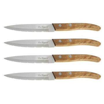 Knife Set Amefa 497511NT01PK4 Brown Metal 4 Pieces 21,5 cm (4 Units)