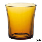 Verre Duralex Lys 16 cl Ambre (Pack 4 uds)