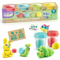 Knetspiel Canal Toys Organic Modeling Clay 4 Stück