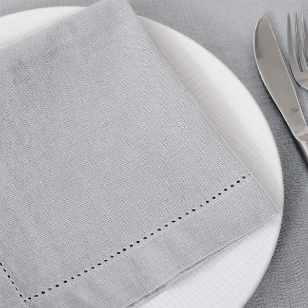 Napkins Atmosphera Grey (40 x 40 cm)