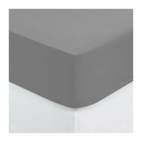 Fitted bottom sheet Atmosphera Grey (90 x 190 cm)