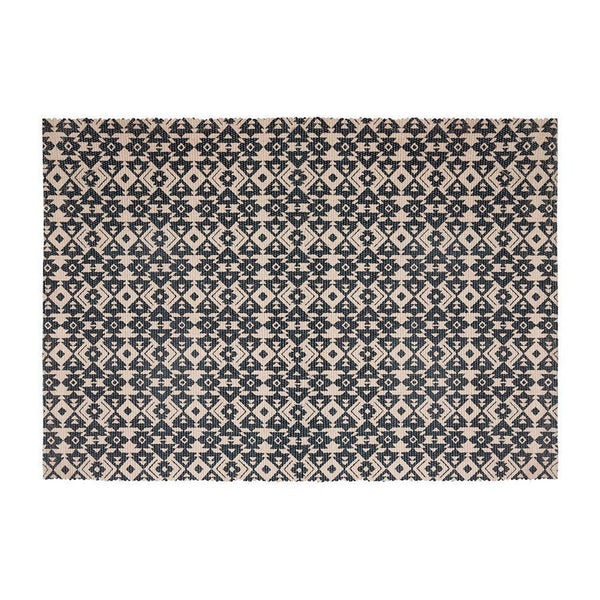 Carpet Atmosphera Black Beige Cotton Multicolour 60 x 90 cm