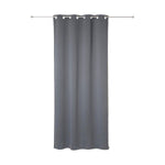 Curtains Atmosphera Opaque Grey Polyester 2 Units (135 x 240 cm)