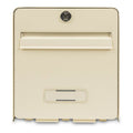 Boîte aux lettres Burg-Wachter   Beige Plastique acier galvanisé