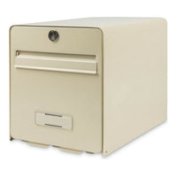 Letterbox Burg-Wachter   Beige Plastic Galvanised Steel