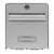 Letterbox Burg-Wachter   Grey Galvanised Steel 28 x 36,5 x 31 cm