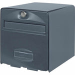 Letterbox Burg-Wachter Balthazar Anthracite Galvanised Steel 36,5 x 28 x 31 cm