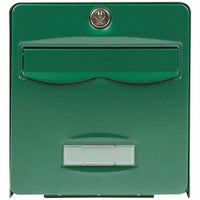 Letterbox Burg-Wachter   Green Galvanised Steel 36,5 x 28 x 31 cm