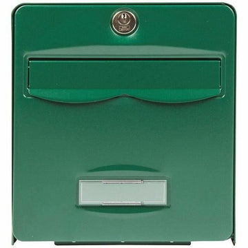 Boîte aux lettres Burg-Wachter   Vert acier galvanisé 36,5 x 28 x 31 cm