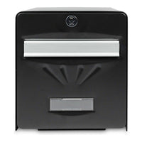 Letterbox Burg-Wachter   Black Stainless steel Crystal Galvanised Steel 28 x 36,5 x 31 cm