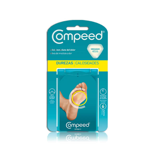 "Compeed Cerotti Per Duroni Formato Medio 6 Unità"