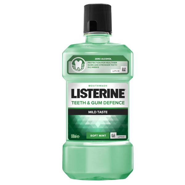 "Listerine Teeth And Gum Defence Mouthwash 500ml"