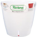 RIVIERA Pot rond Eva New en plastique - Ø 46 cm - 49 L - Blanc