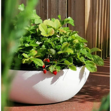 Plant pot Riviera   White Ø 40 cm
