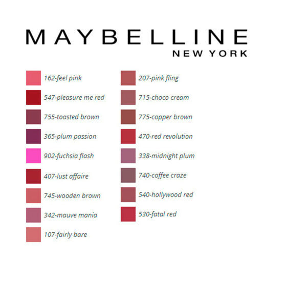 Šminka Color Sensational Maybelline