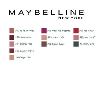 Rouge à lèvres Color Sensational Mattes Maybelline