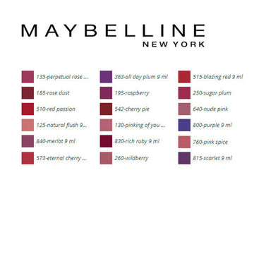 Lippenstift Superstay Maybelline