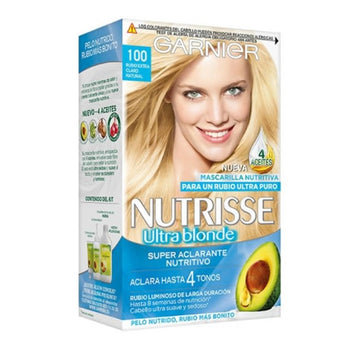 "Garnier Nutrisse Crème Nourishing Color 100 Extra Light Natural Blonde"
