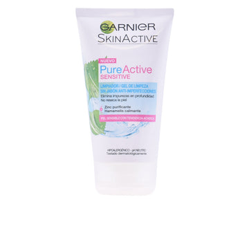 "Garnier Skinactive Pure Active Sensitive Skin Cleansing Gel 150ml"