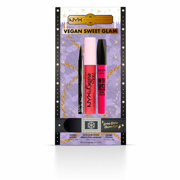 Make-Up Set NYX Vegan Sweet Glam Limited edition 3 Pieces