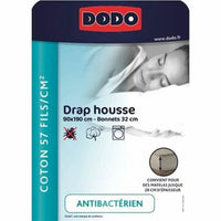 Fitted sheet DODO Anthracite 90 x 190