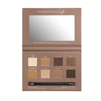 "Bourjois Palette Yeux 4 En 1 Eyeshadow 02 Rue De Café Chocolat Nude Edition"