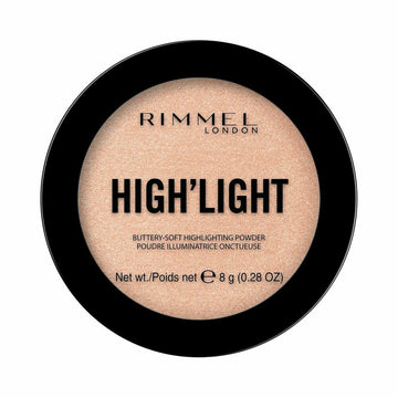 Kompaktni puder za porjavitev High'Light  Rimmel London 99350066694 Nº 002 Candleit 8 g