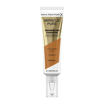 Base de Maquillage Crémeuse Max Factor Miracle Pure Nº 89 Warm praline Spf 30 30 ml