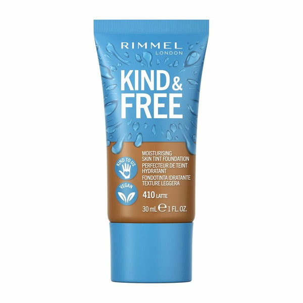 Kremasta podlaga za ličenje Rimmel London Kind & Free 410-latte (30 ml)