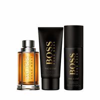 Men's Perfume Set Hugo Boss-boss The Scent 3 Pieces