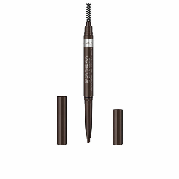 Črtalo za Obrvi Rimmel London Brow This Way Nº 03 Dark bown 0,25 g