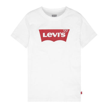 Children’s Short Sleeve T-Shirt Levi's Batwing Tee White