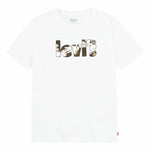 T-shirt Levi's Camo Poster Logo Bright 60732 White