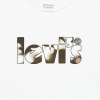 T-Shirt Levi's Camo Poster Logo Bright 60732 Weiß