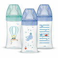 Set of baby's bottles Dodie 3 uds (270 ml)