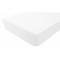 Fitted bottom sheet Domiva White Impermeable