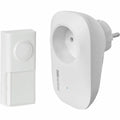 Wireless Doorbell with Push Button Bell SCS SENTINEL EcoBell 100 100 m